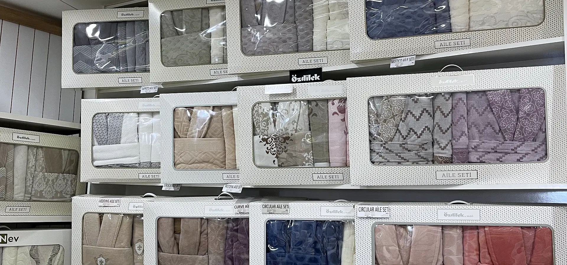 Bornoz setleri