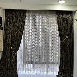 Dekoratif fon perde