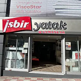 İşbir Yatak Yamanlar mağaza girişi