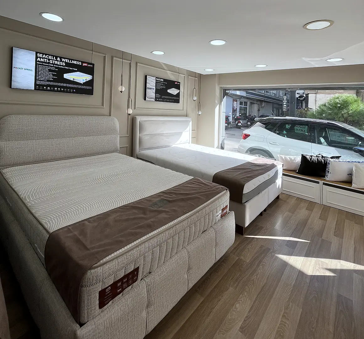 Yamanlar yatak showroom